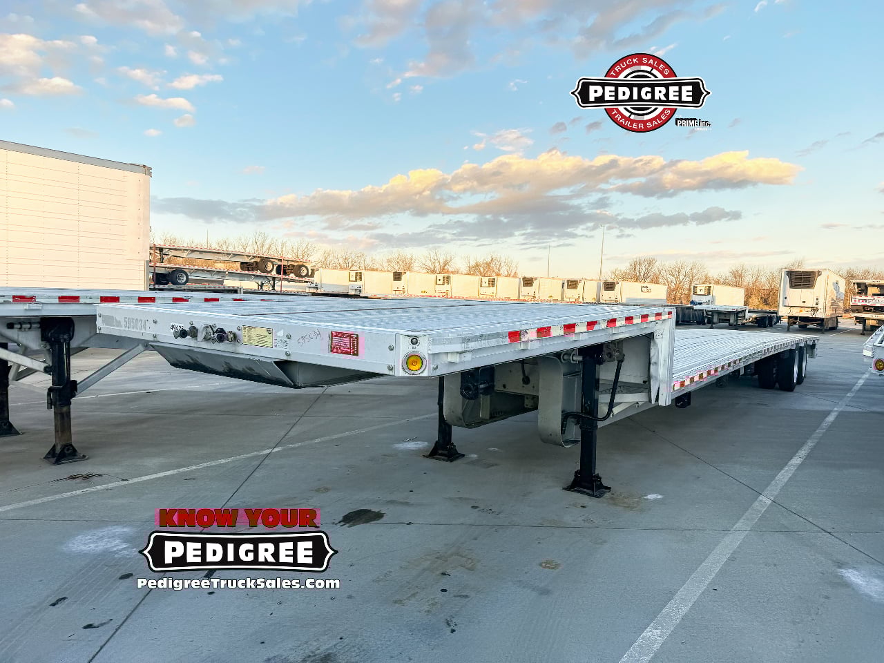 2019 Reitnouer DROPMISER 53' Flatbed Trailer #3095