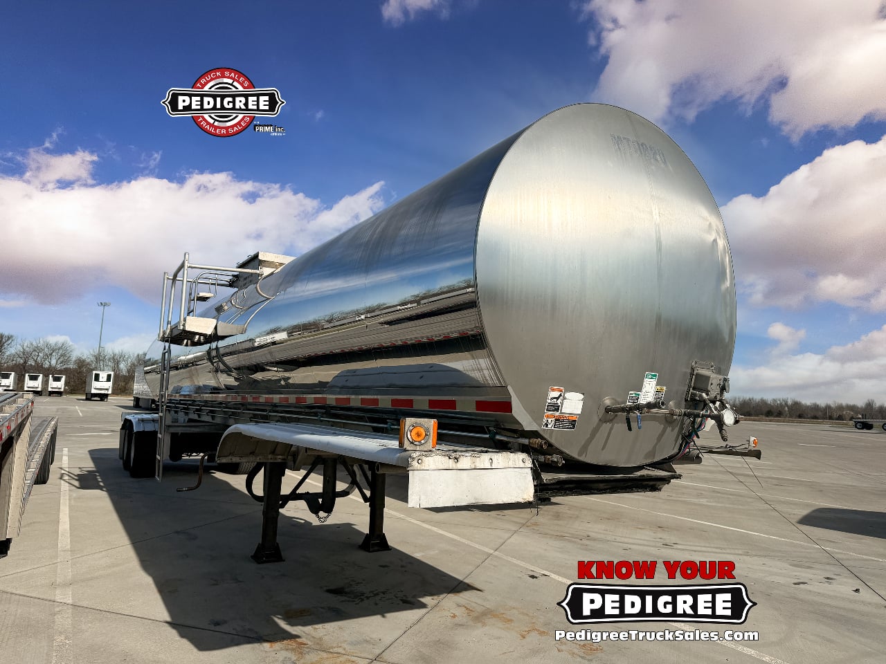 2009 WALKER FOOD GRADE TANKER Food Grade Tanker Trailer #3064