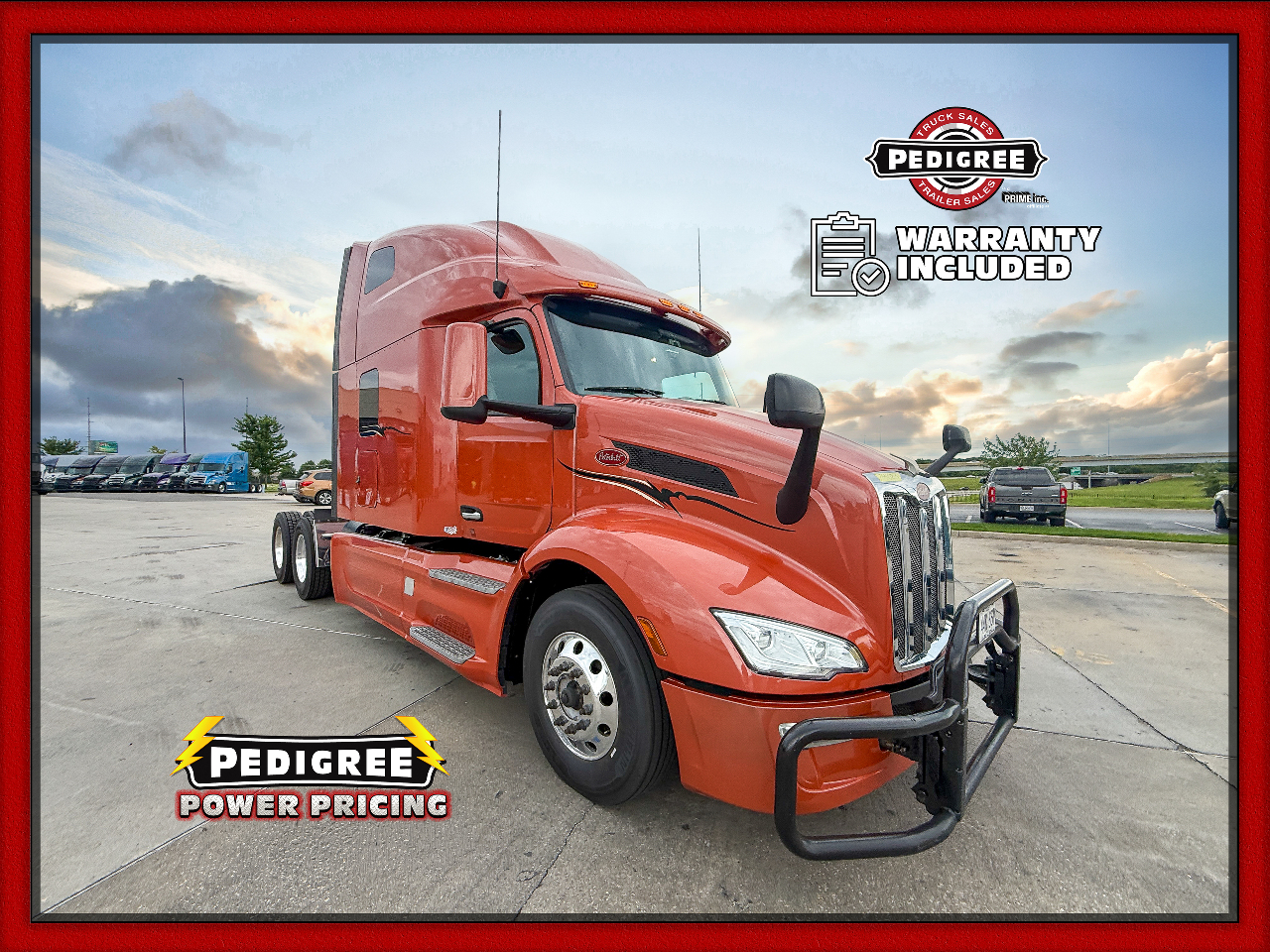 2024 Peterbilt 579 Sleeper #3566 2024 Peterbilt 579 Sleeper #3566