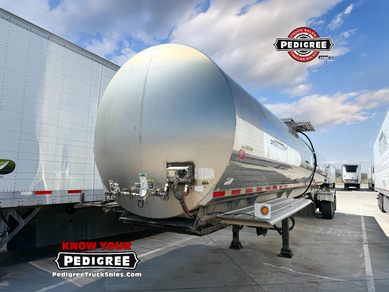 2009 WALKER FOOD GRADE TANKER Food Grade Tanker Trailer #3068