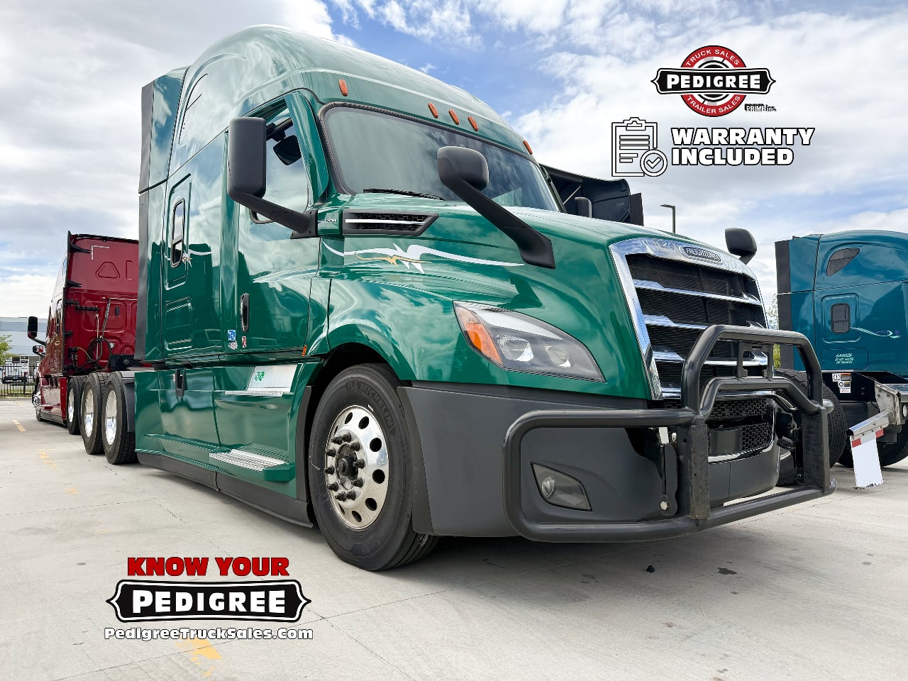 2024 Freightliner P4 CASCADIA 126 Sleeper #3202