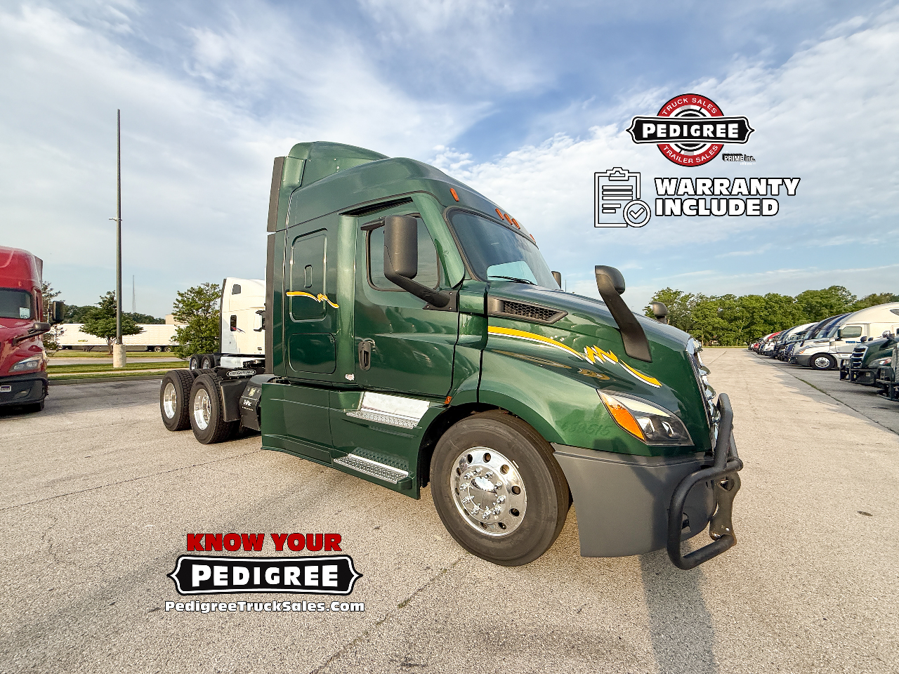 2023 Freightliner P4 CASCADIA 116 Sleeper #3466