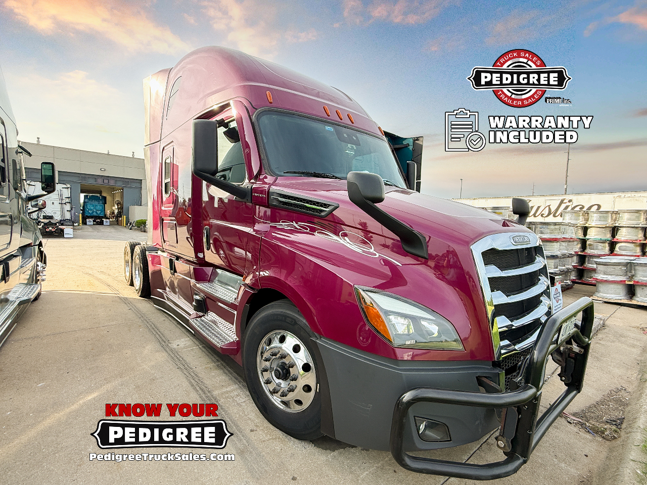 2024 Freightliner P4 CASCADIA 126 Sleeper #3462