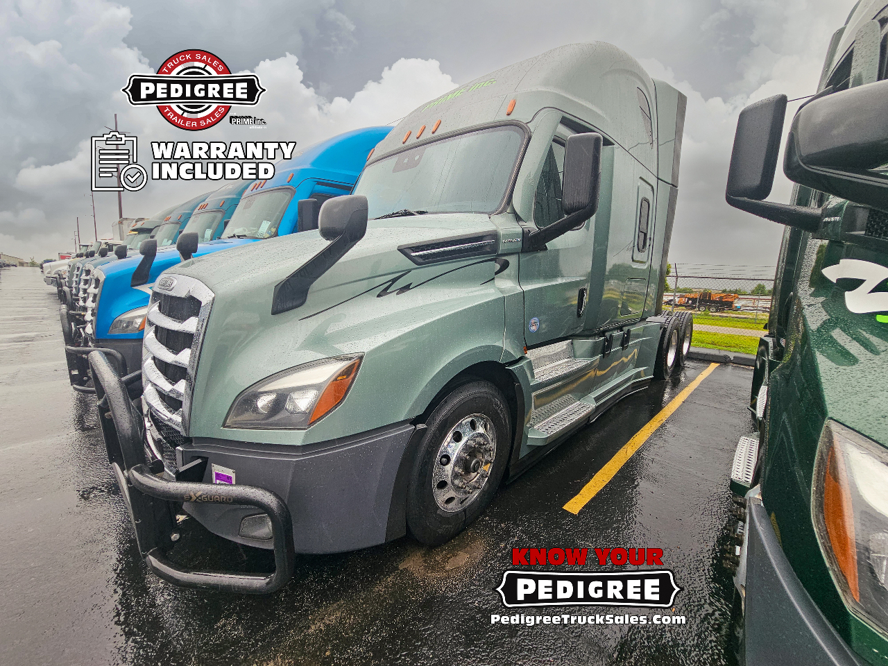 2024 Freightliner P4 CASCADIA 126 Sleeper #3461