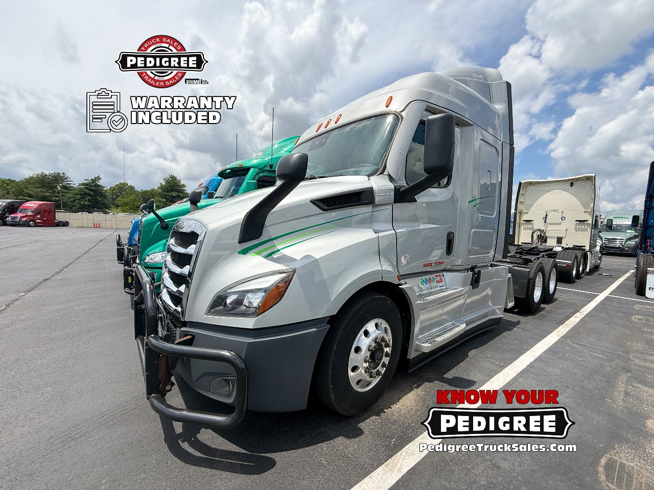 2023 Freightliner P4 CASCADIA 116 Sleeper #3445