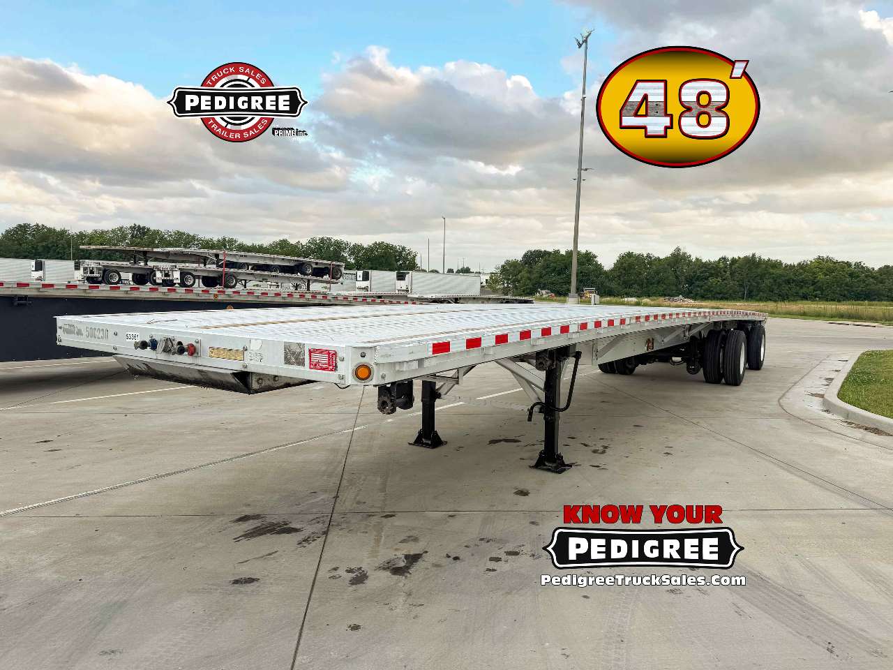 2020 Reitnouer MAXMISER 48' Flatbed Trailer #3711