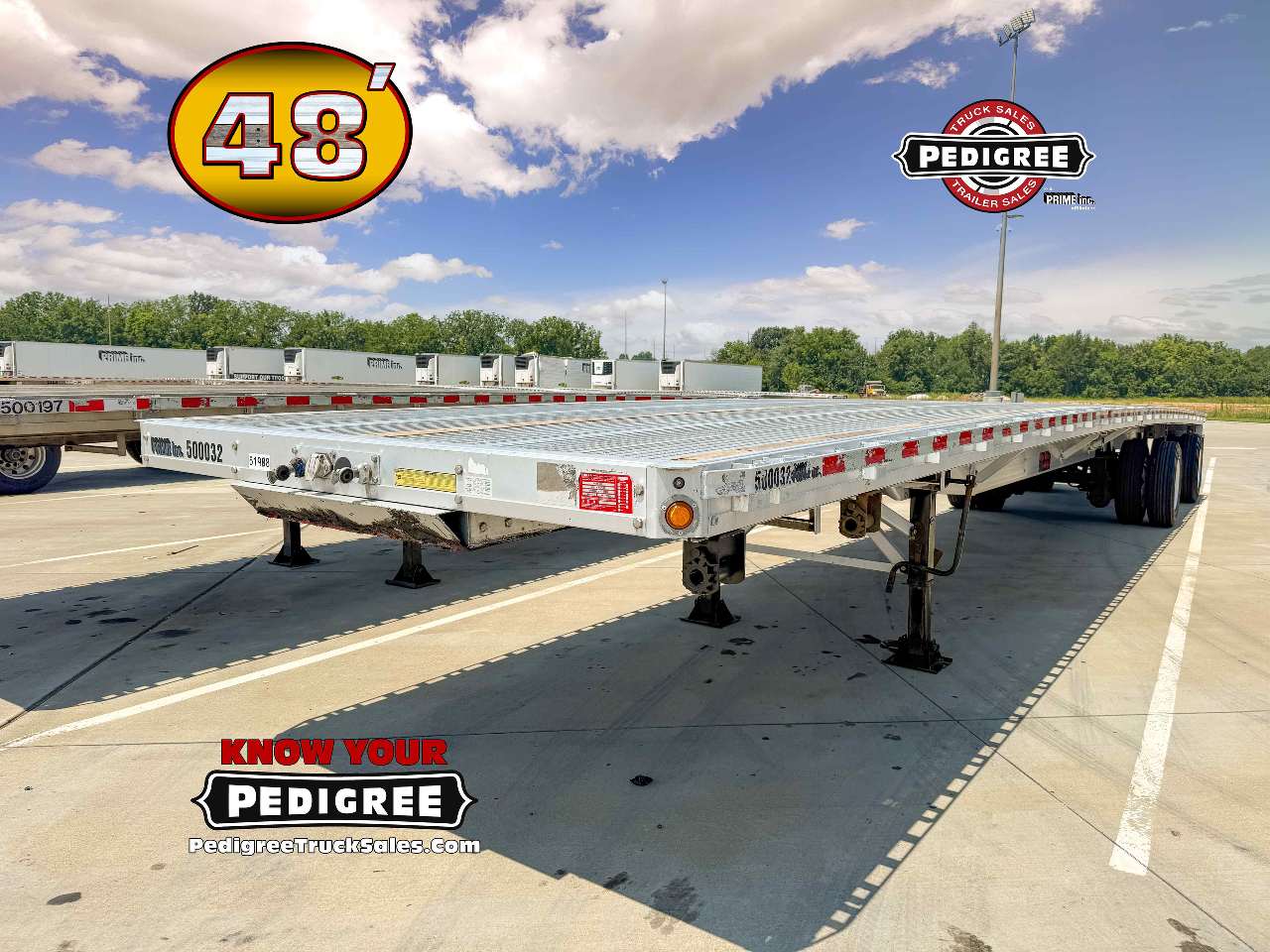 2020 Reitnouer MAXMISER 48' Flatbed Trailer #3709