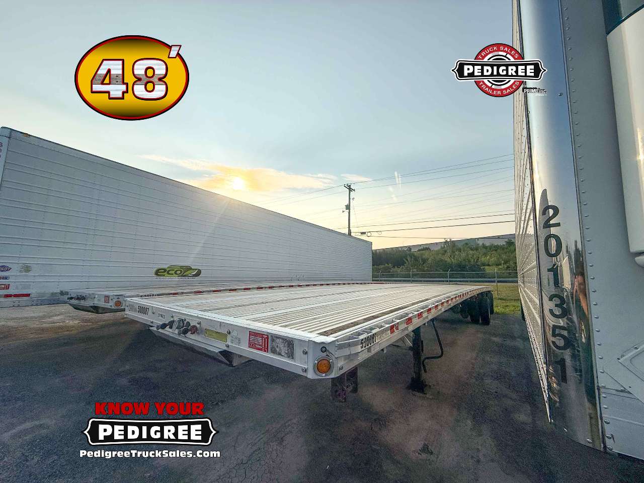 2020 Reitnouer MAXMISER 48' Flatbed Trailer #3707