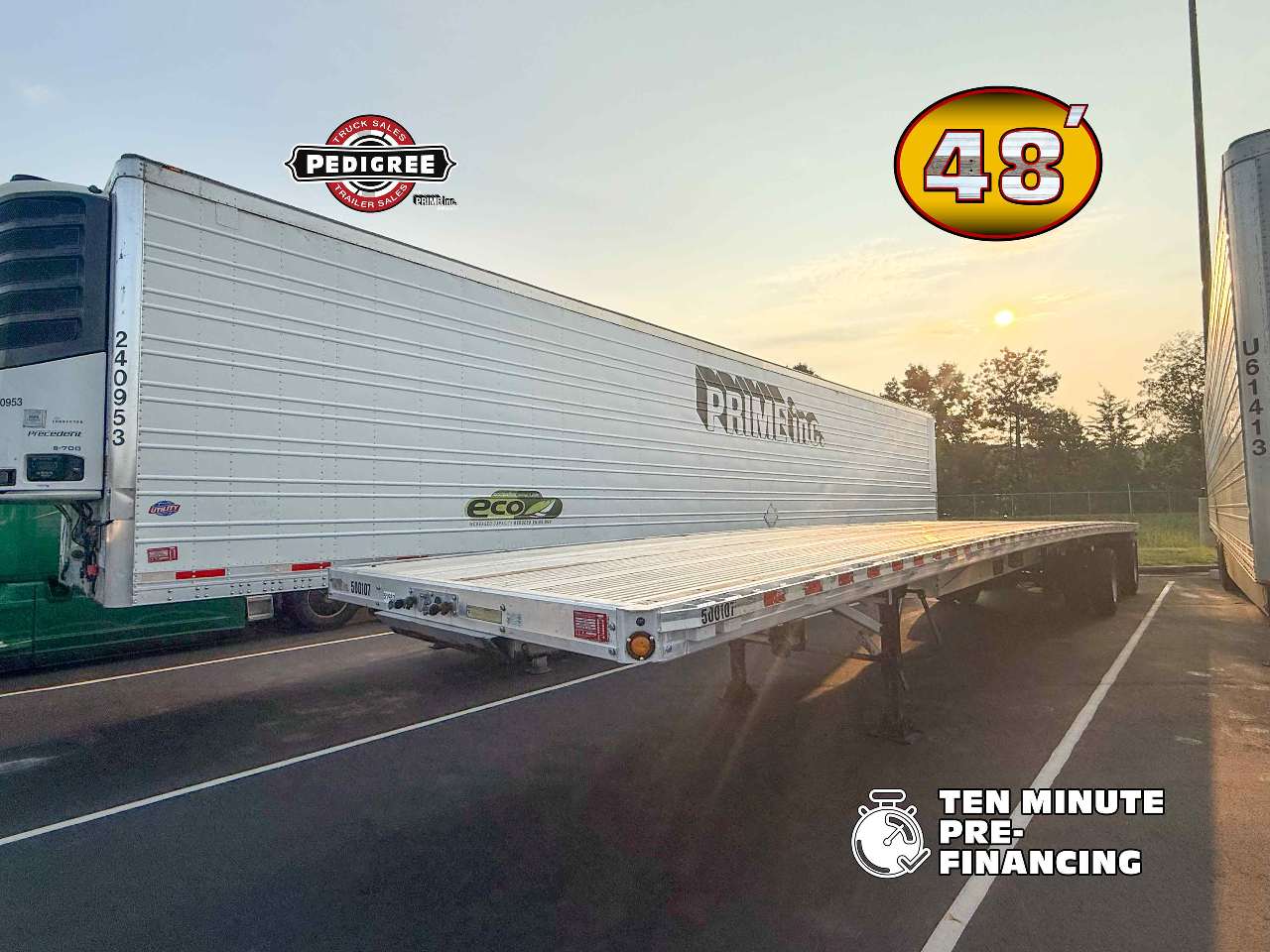 2020 Reitnouer MAXMISER 48' Flatbed Trailer #3706