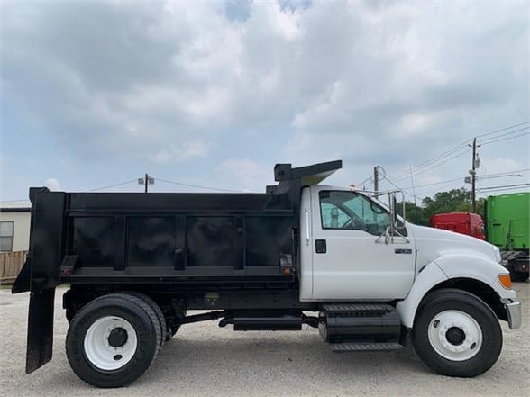 Used 2005 Ford F750 Dump Truck For Sale In Tx 3215