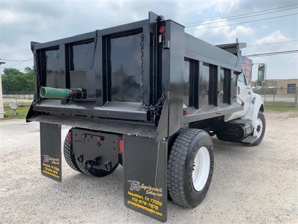 USED 2005 FORD F750 DUMP TRUCK FOR SALE IN TX #3215