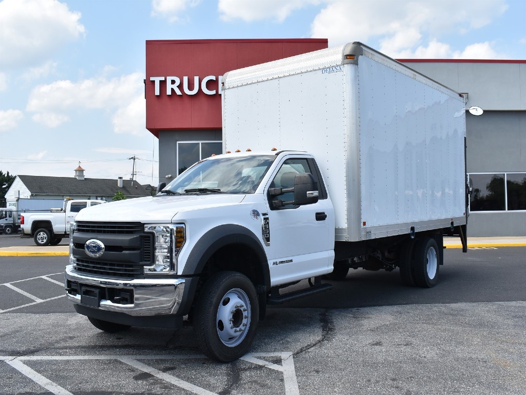 2018 FORD F550 BOX VAN TRUCK FOR SALE #13312