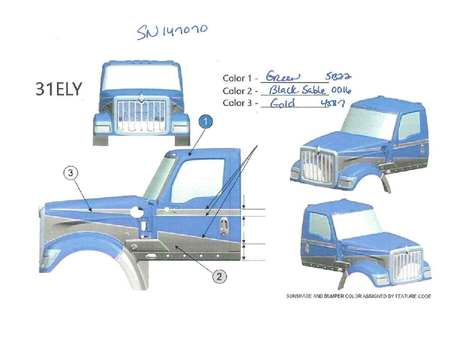 NEW 2025 INTERNATIONAL HX 520 DAYCAB TRUCK #3325-1