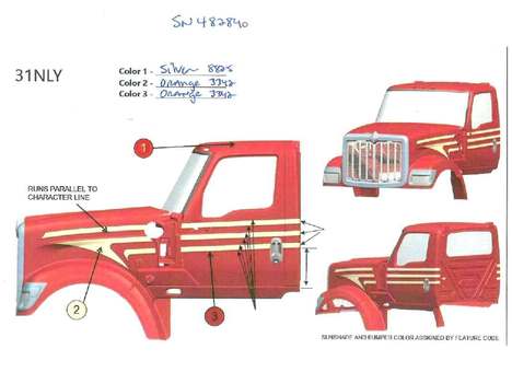 NEW 2025 INTERNATIONAL HX 520 DAYCAB TRUCK #3341-1