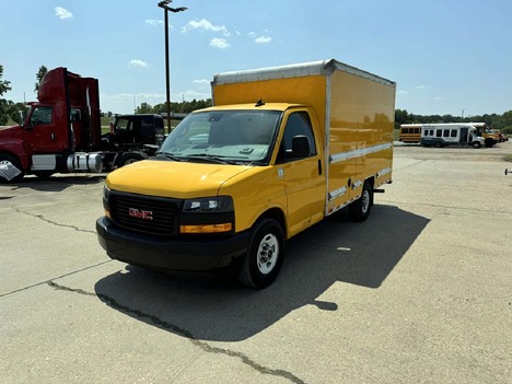 USED 2021 GMC G3500 SAVANA BOX VAN TRUCK #3356-6