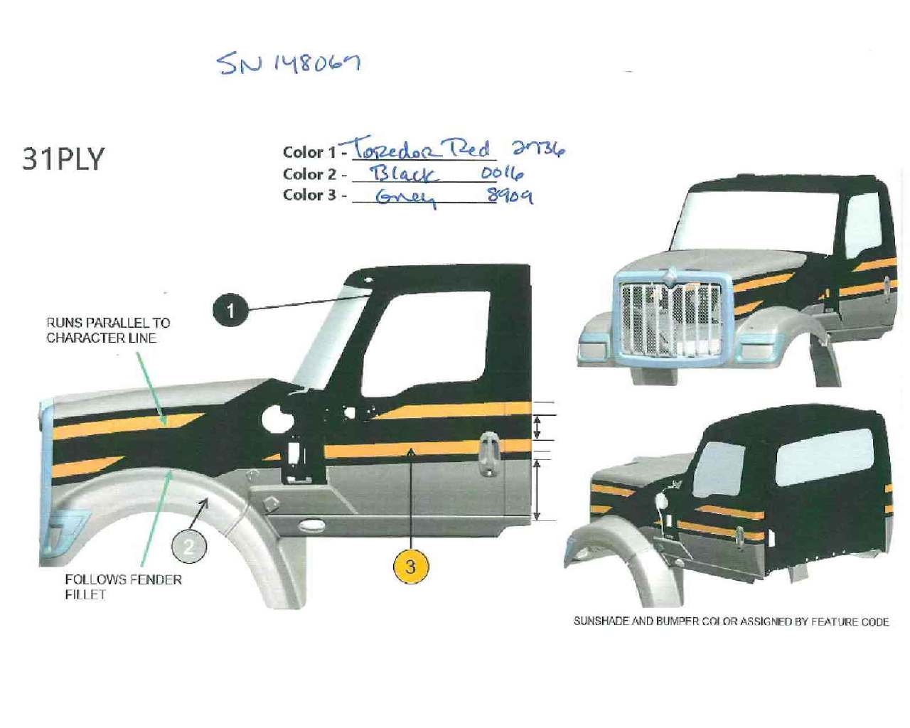 NEW 2025 INTERNATIONAL HX 520 DAYCAB TRUCK #3372