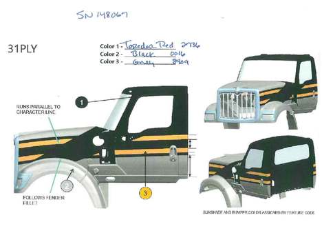 NEW 2025 INTERNATIONAL HX 520 DAYCAB TRUCK #3372-1