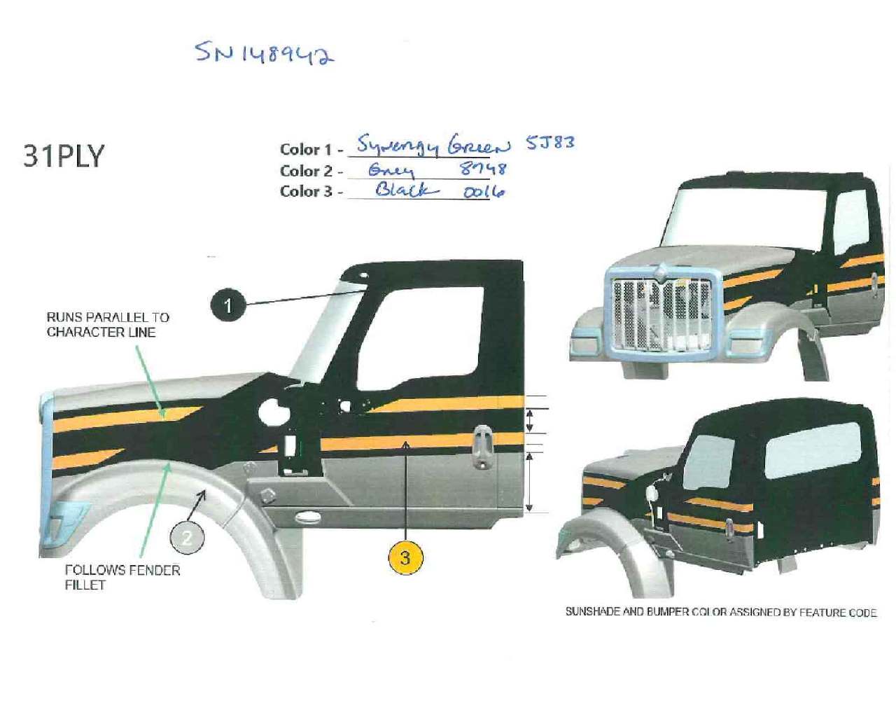 NEW 2025 INTERNATIONAL HX 520 DAYCAB TRUCK #3376