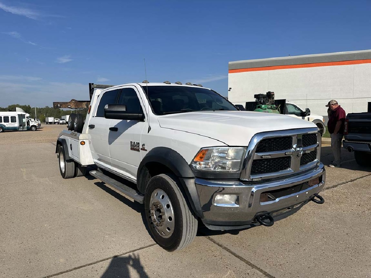 USED 2018 DODGE RAM 5500 WRECKER TOW TRUCK #3430