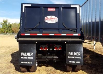 NEW 2024 PALMER 24 FT END DUMP TRAILER #3450-3