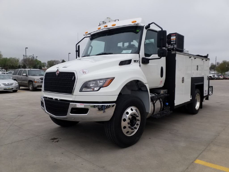 NEW 2024 INTERNATIONAL MV SERVICE - UTILITY TRUCK #3466-9