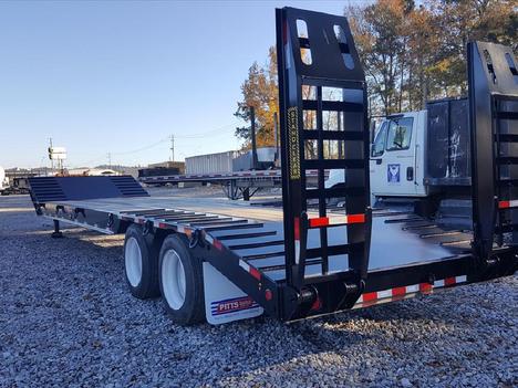 NEW 2025 PITTS 35 TON LOWBOY TRAILER #3571-2