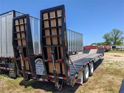 NEW 2025 PITTS 35 TON LOWBOY TRAILER #3573-3