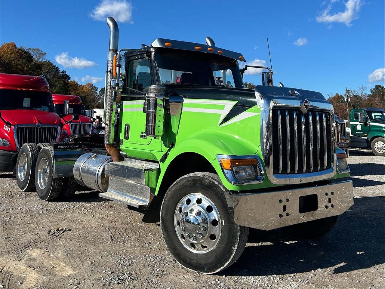 USED 2021 INTERNATIONAL HX 520 DAYCAB TRUCK #3581