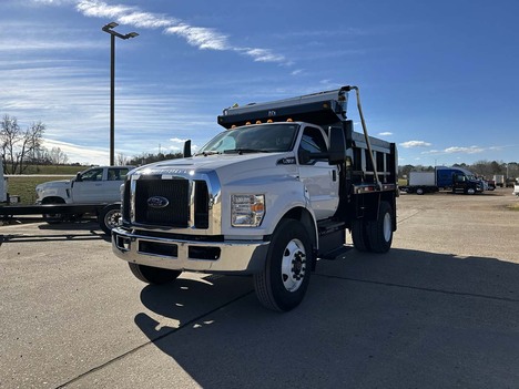 USED 2024 FORD F-650 DUMP TRUCK #3627-3