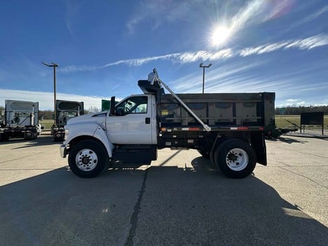 USED 2024 FORD F-650 DUMP TRUCK #3627-4