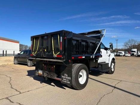 USED 2024 FORD F-650 DUMP TRUCK #3627-7