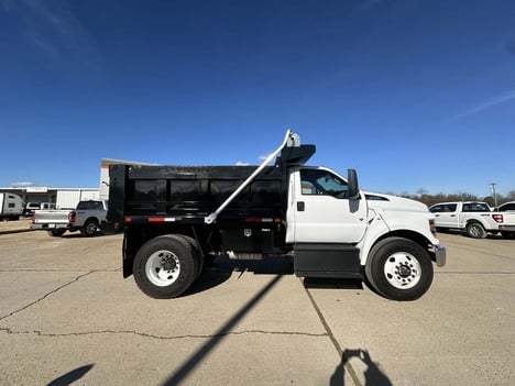 USED 2024 FORD F-650 DUMP TRUCK #3627-8