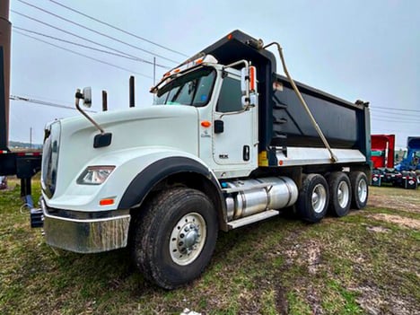 USED 2021 INTERNATIONAL HX 620 DUMP TRUCK #3674-2