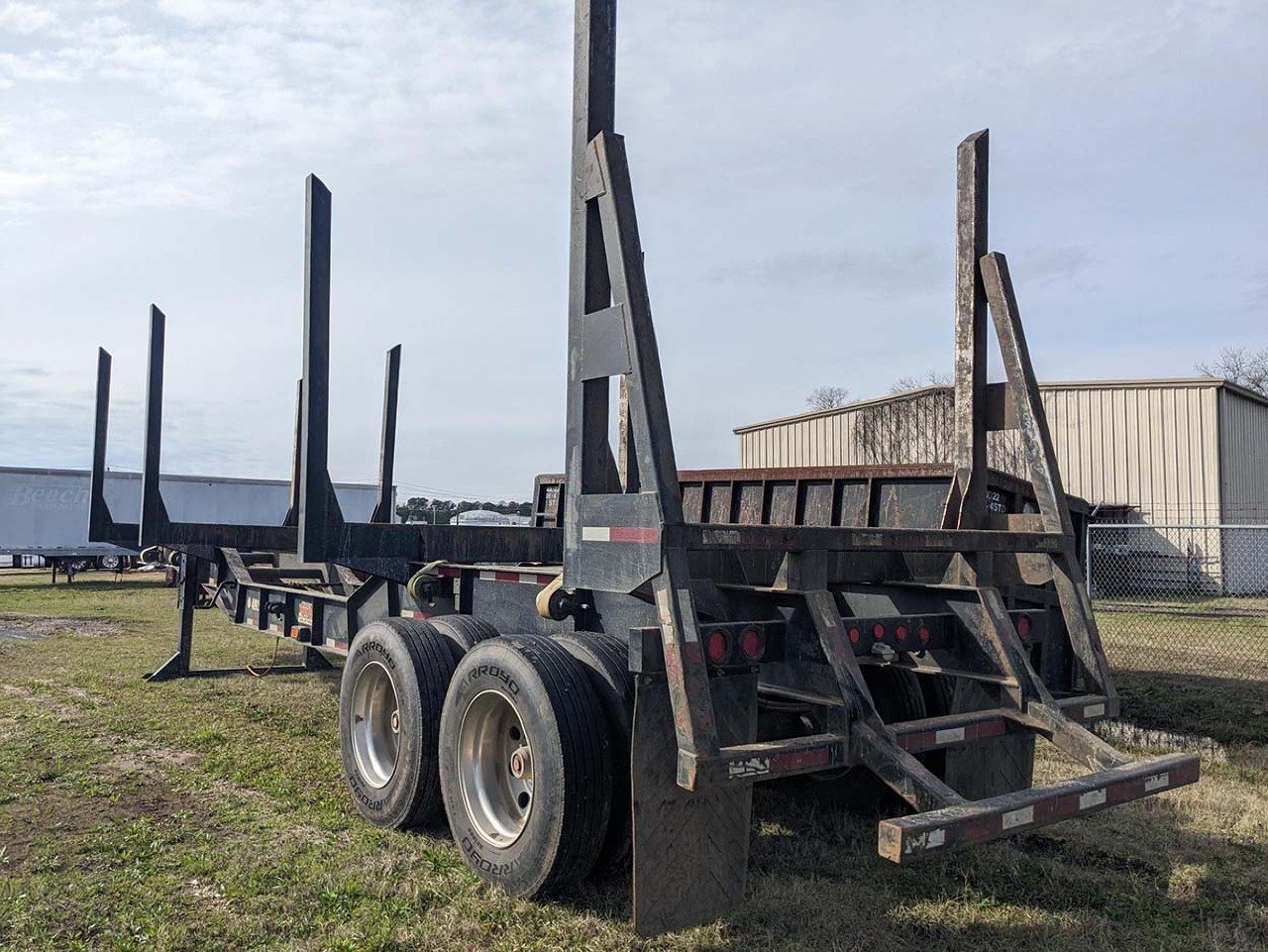 USED 2022 WOODS 40 FT JT-40L FORESTRY - LOG TRAILER #3708