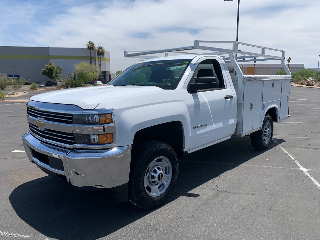 USED 2017 CHEVROLET SILVERADO 2500HD SERVICE UTILITY TRUCK FOR SALE